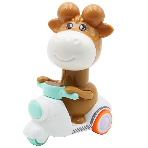 Đồ Chơi Chú Bò Lái Vespa Chạy Trớn - San You Toys SY686B-605