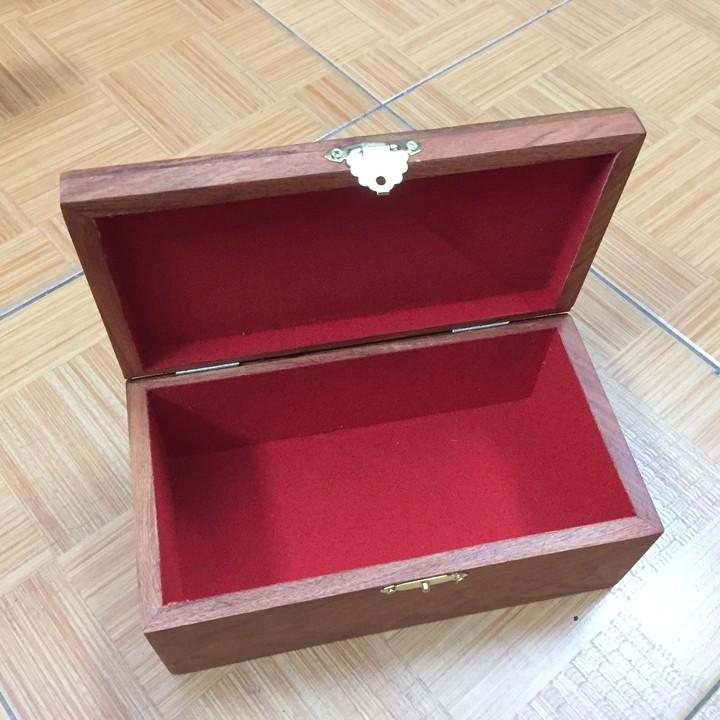 Hộp đựng trang sức gỗ hương trạm khắc hoa văn - THUẬN BUỒM XUÔI GIÓ
