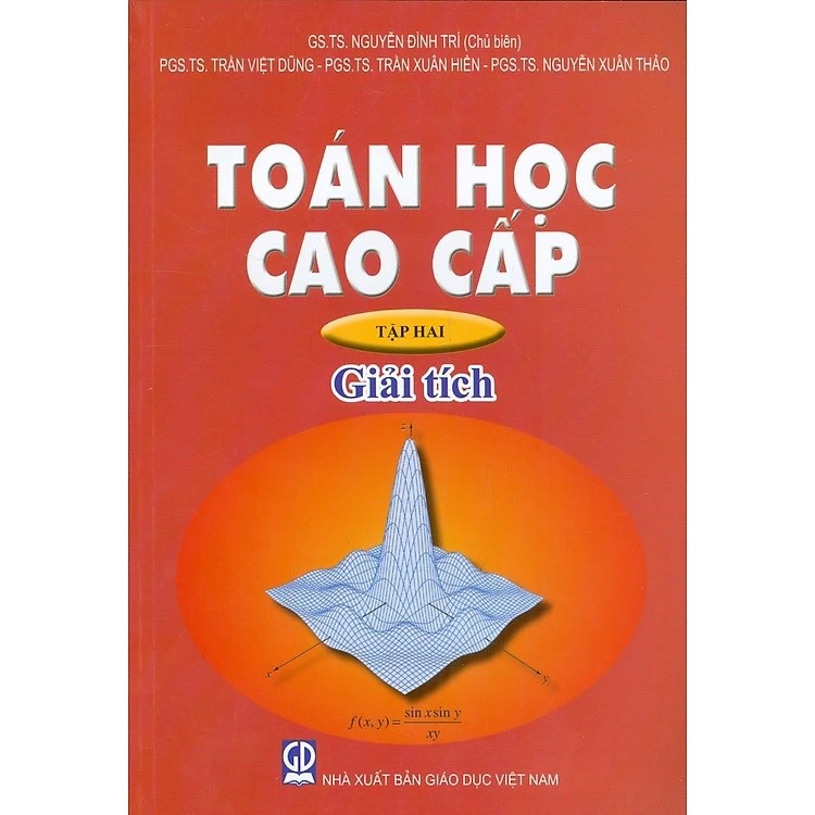 Sách - Toán Học Cao Cấp Tập Hai: Giải Tích