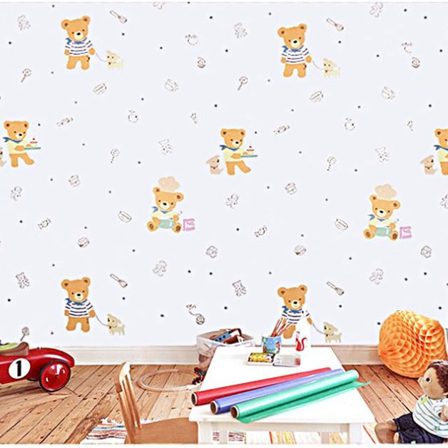 Giấy dán tường Gấu Teddy WP0020