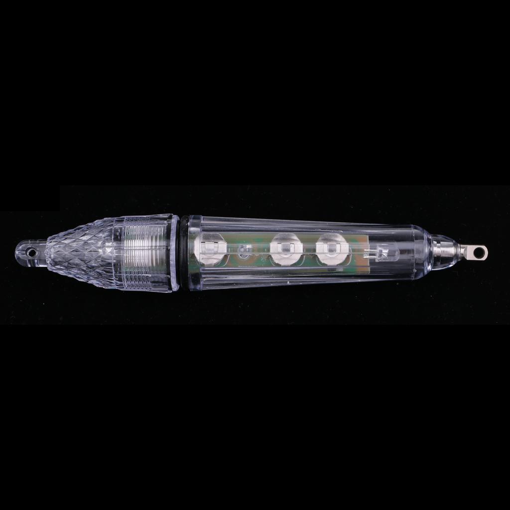 Deep Drop Fishing Lure Light Underwater Night Fishing Decoy Light White