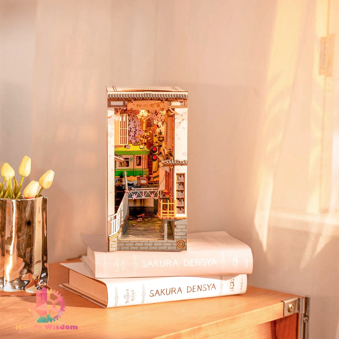 Mô hình Book Nook Rolife - Trang trí kệ sách