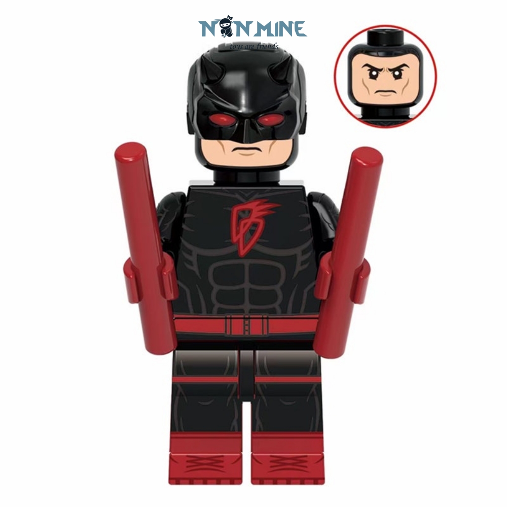 Minifigures DareDevil Lắp Ráp Marvel Nhân Vật Phim Truyện Siêu Anh Hùng X0346
