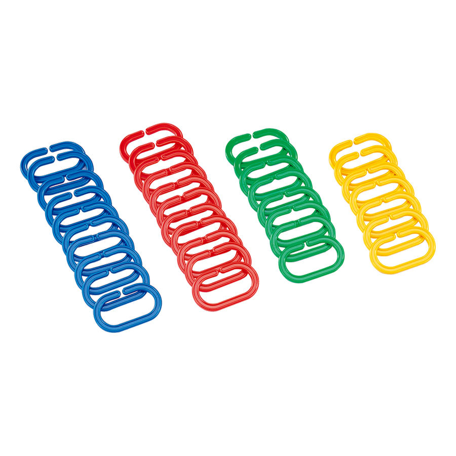 Dung Cụ Dạy Học Xích Nhựa Nhiều Màu-Plastic Links Gigo Toys (Giao Mẫu Ngẫu Nhiên)