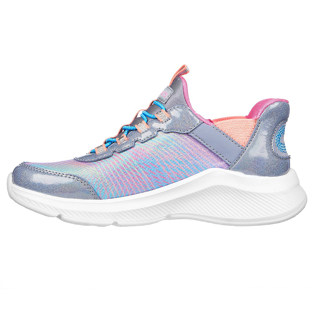 Skechers Bé Gái Giày Thể Thao Thường Ngày, Đi Học Slip-Ins Foamies Dreamy Lites - 303514L-GYMT