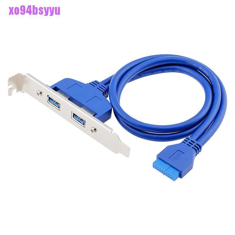Dây Cáp Nối Bảng Mạch Chủ 20pin Xo94Bsyu 2 Cổng USB3.0