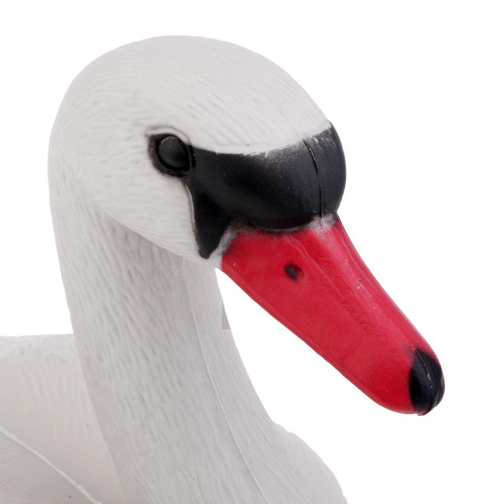 Artificial Floating Swan Decoy  Scarecrow with   for Hunting