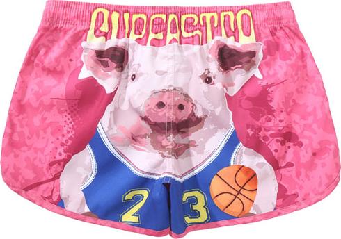 Quần Đi Biển Đôi - Quần Đùi Đôi - Thời Trang Đôi Mùa Hè - Quần Short Cặp Đôi SQ220 Pink Piggy