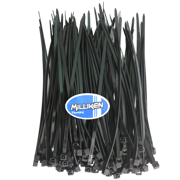 Bộ 100 Sợi Dây Rút Nhựa dài 10cm - đen Milliken Tampe NL-3043