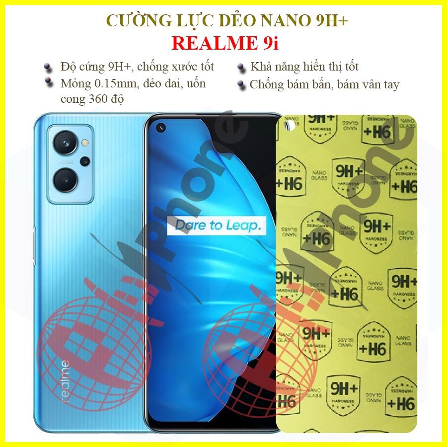 Dán cường lực dẻo nano dành cho Realme 9i