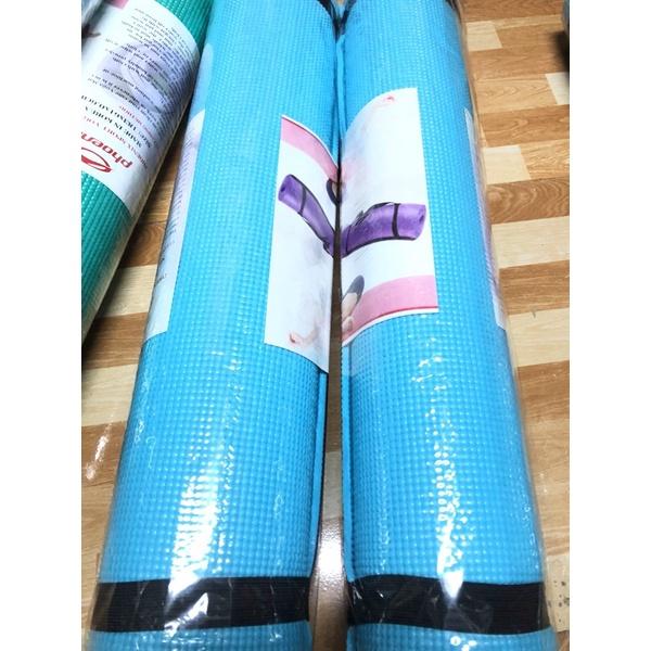 Thảm yoga Phoenix 183x61x0.6cm nhập khẩu Hàn Quốc thảm tập yoga thảm tập thể thao yoga mat thảm tập chống trượt