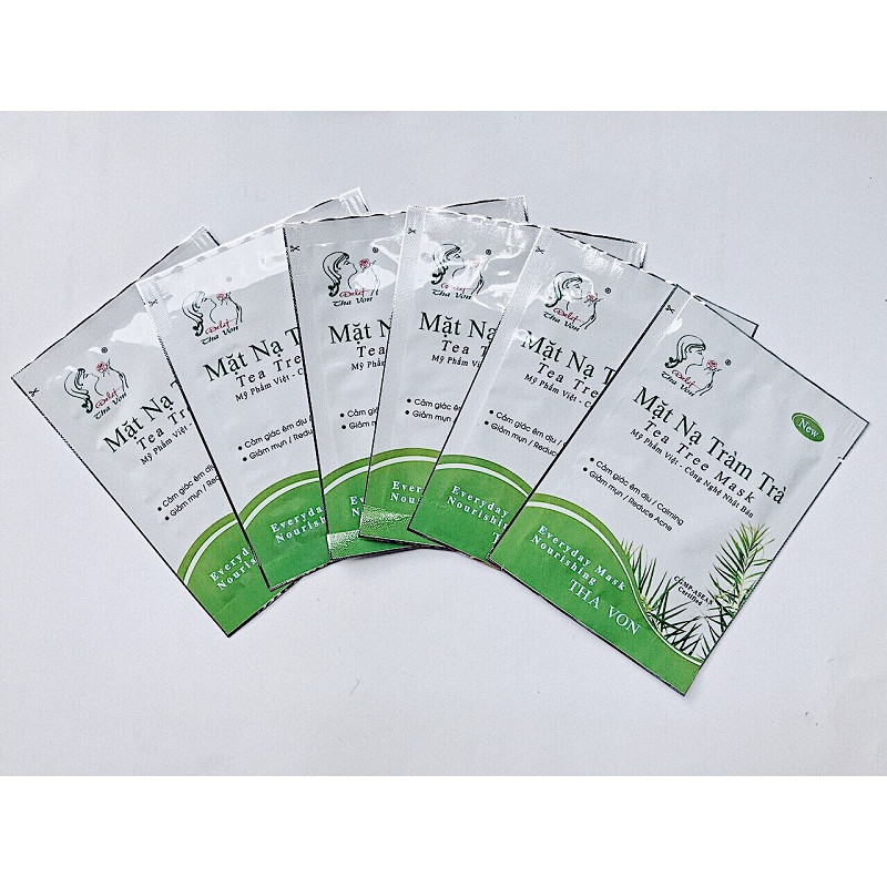 Bộ 6 Mặt Nạ Trà Tràm Tea Tree Mask Tha Von