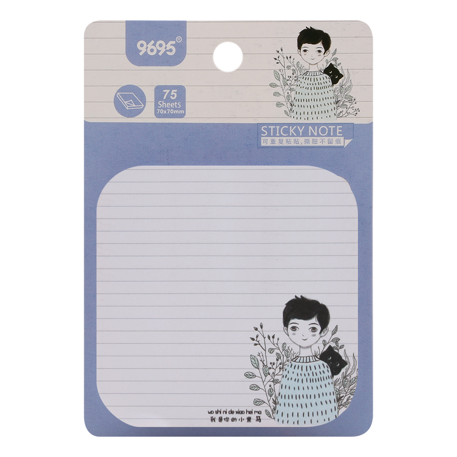 Giấy Note Hình Vuông Kẻ Sọc No.95-98