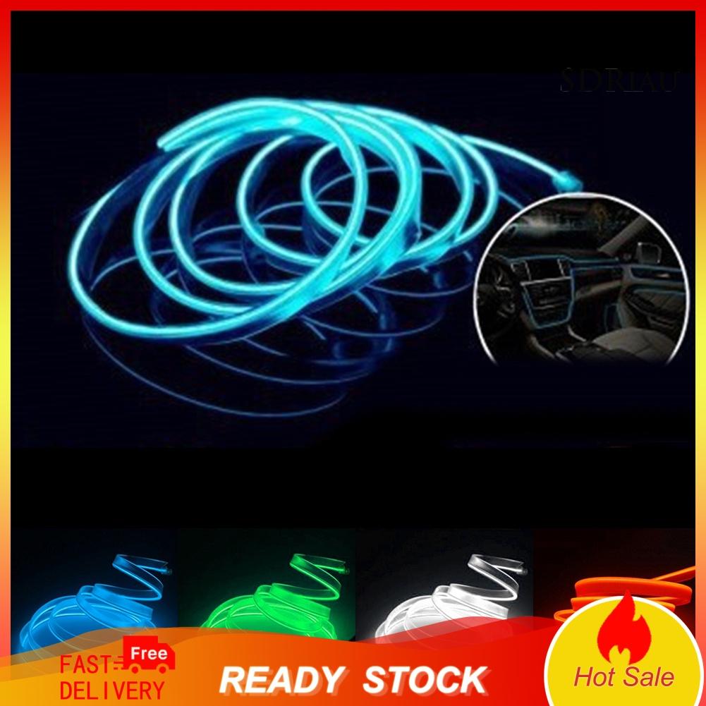 Dây Đèn Led 1 / 2 / 3 / 4 / 5m Trang Trí Nội Thất Xe Hơi