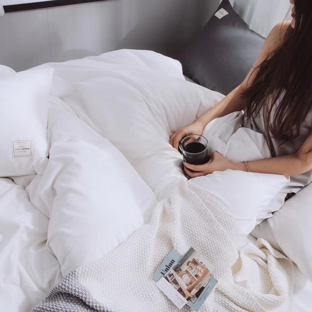 Bộ chăn ga giường Lidaco cotton Tici cao cấp