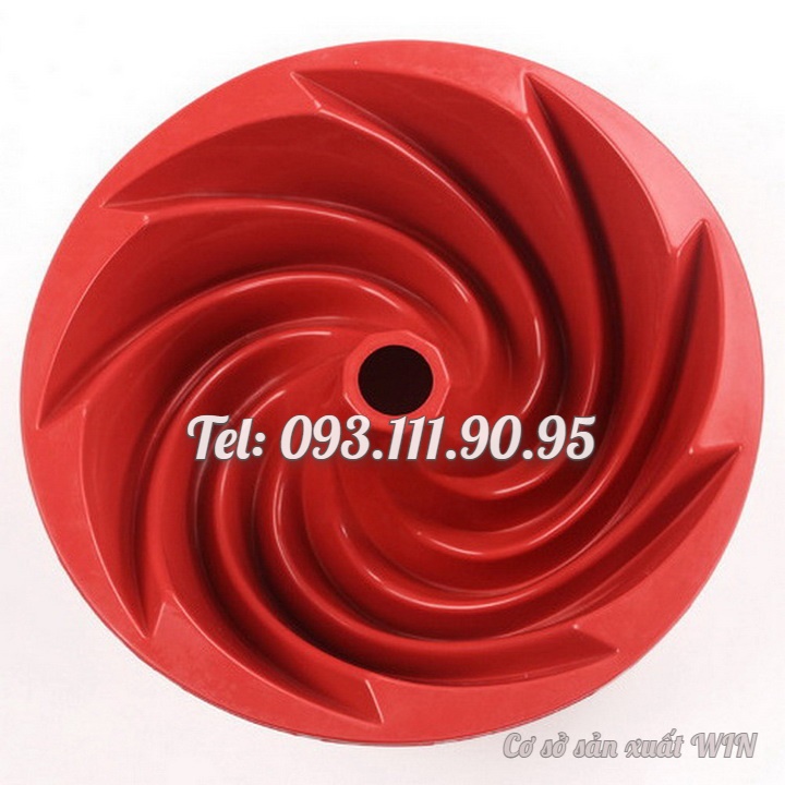 Khuôn silicon làm bánh, rau câu hình xoắn ốc loại 20 cm – Mã số 1202