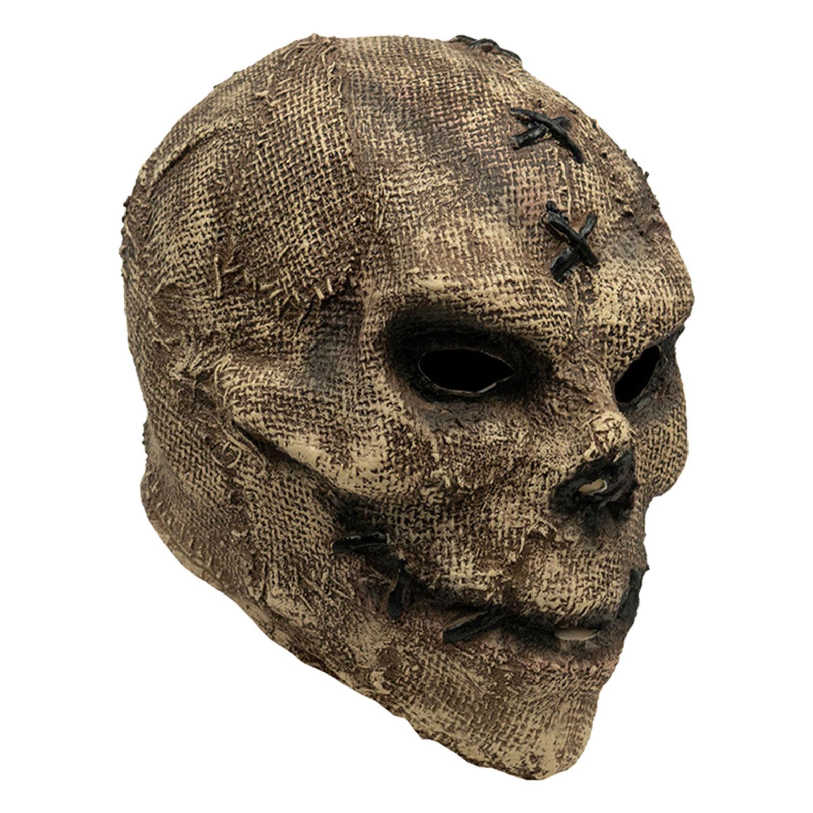 Full Head Skull Ghastly Creepy Cosplay Props for Dress Costume Festival