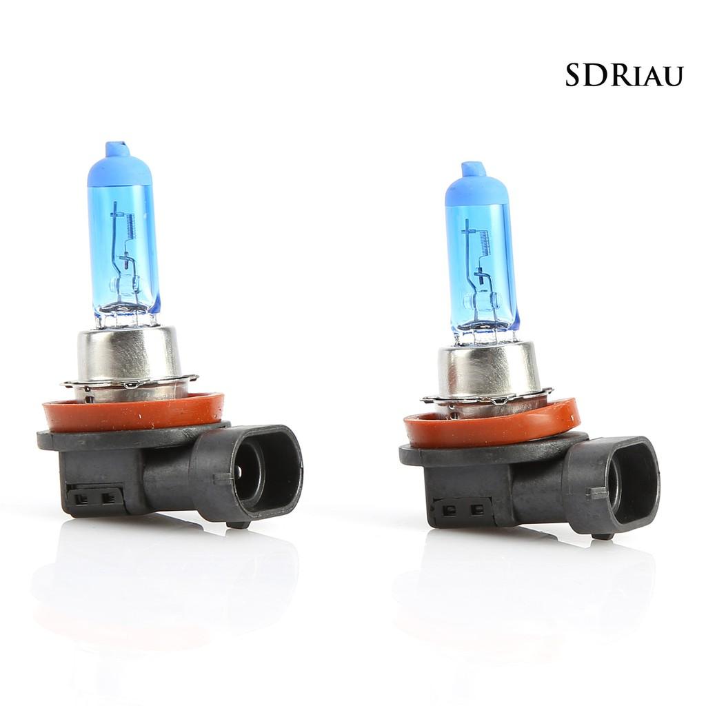Set 2 Đèn Pha Sương Mù H11 12v 55w 5000k Chuyên Dụng Cho Xe Hơi