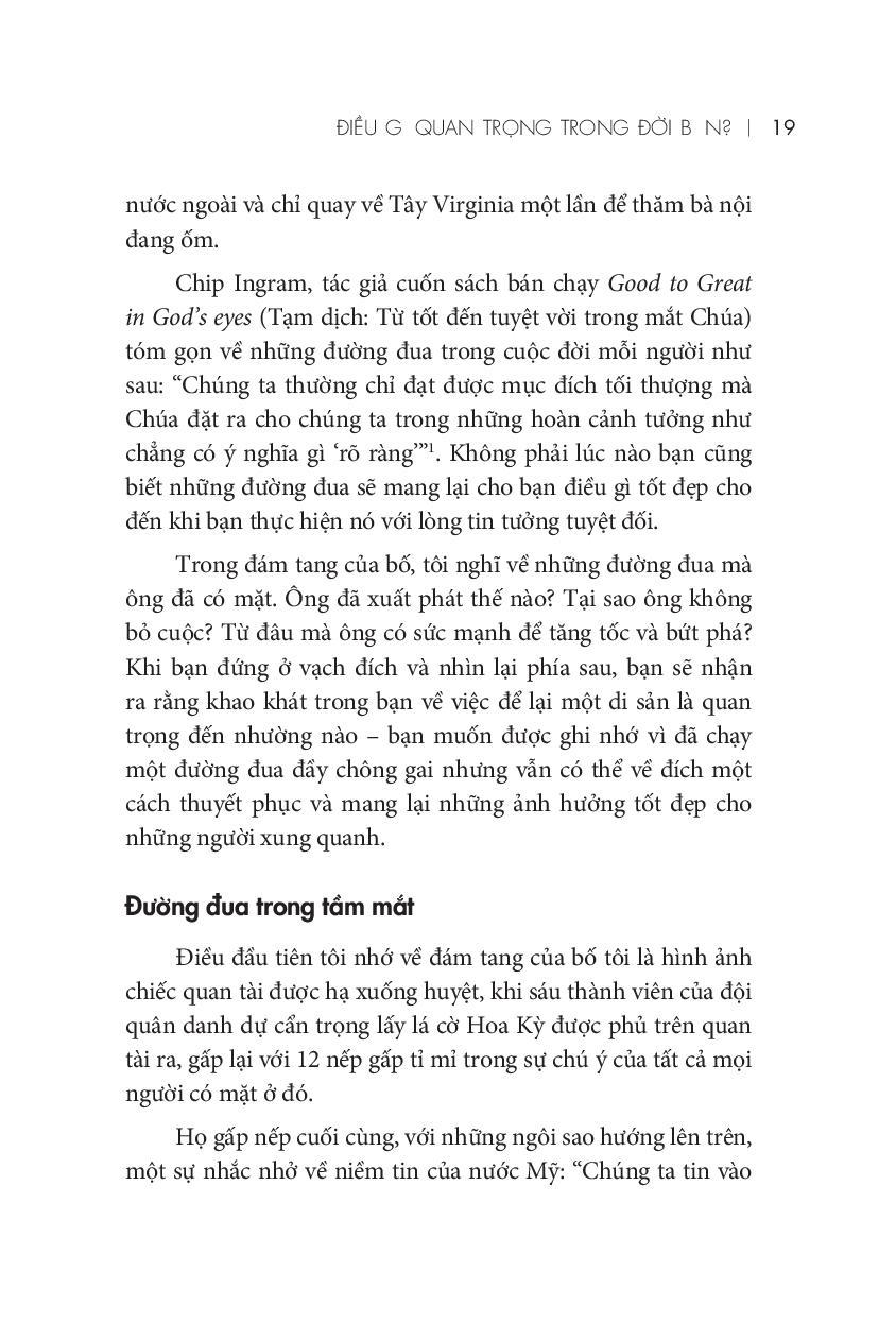 Điều Gì Quan Trọng Trong Đời Bạn