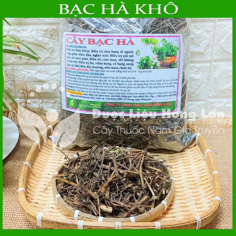 Cây Bạc Hà khô đóng gói 1kg