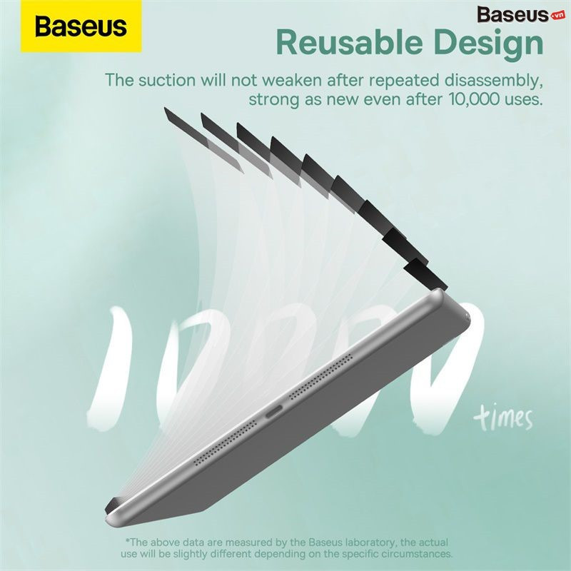 Miếng Dán Từ Tính Chống Trầy Baseus 0.15mm Full-cover Vac-sorb Paper-like Screen Protector cho IPad - hàng chính hãng