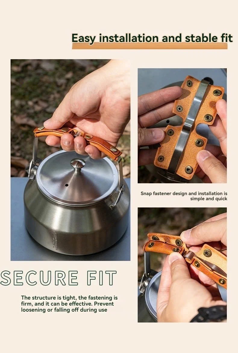 Miếng da bọc chống nóng Campingmoon SW-PT dùng cho ấm đun SW-1 / BKSW-1