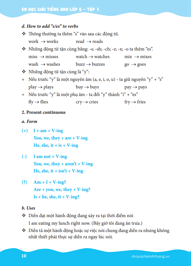 THE LANGMASTER - EM HỌC GIỎI TIẾNG ANH LỚP 6 - TẬP 1 - CÓ ĐÁP ÁN_MT