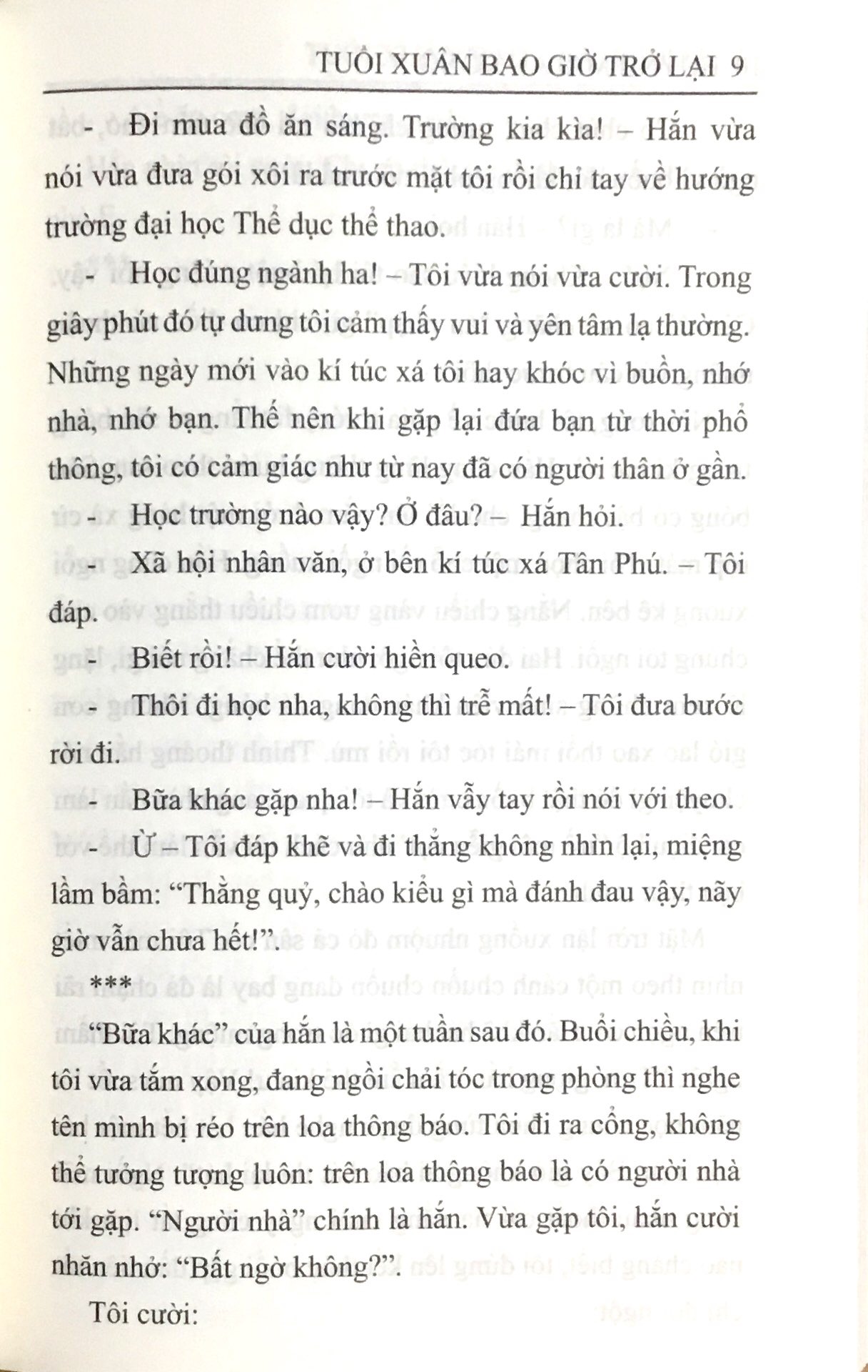 Tuổi Xuân Bao Giờ Trở Lại
