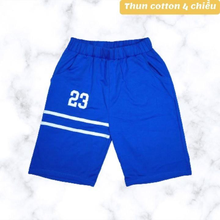 Bộ quần áo bé trai in chữ sành điệu từ 22-58kg. Chất thun cotton thấm hút mồ hôi-Hương Nhiên