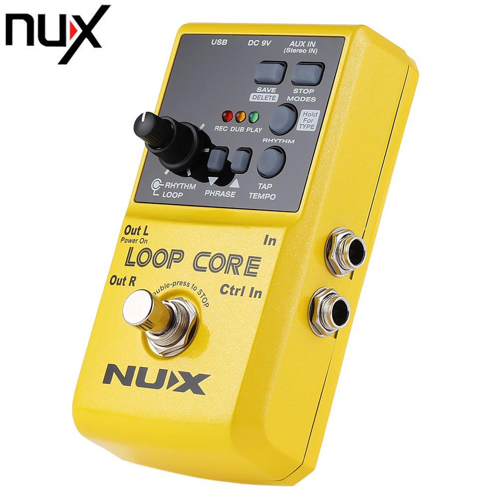 Phơ đàn Guitar tạo vòng lặp Nux Loop Core Effect Pedal