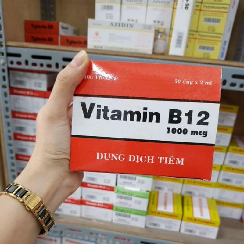 1 hộ 50 ống vitamin b 12 2ml bổ sung dinh dưỡng vật nuôi