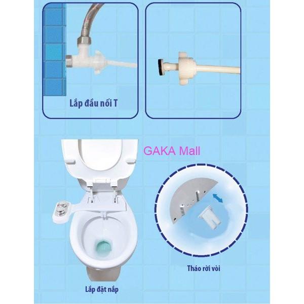 Vòi rửa vệ sinh thông minh HYUNDAE BIDET HB 100, Chính Hãng, BH 3 Năm, Linh Kiện Nhập Khẩu 100% Hàn Quốc