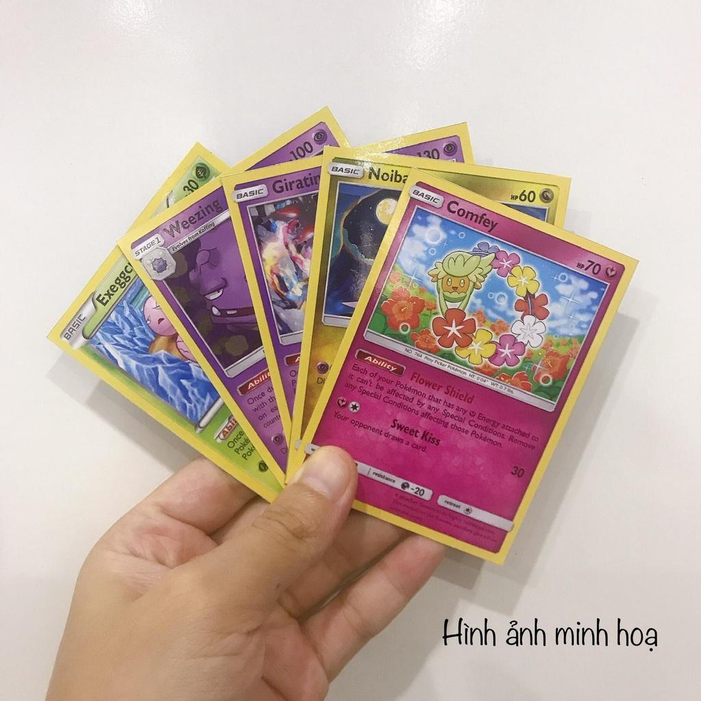 Combo 40 thẻ bài Pokémon in - Giao ngẫu nhiên