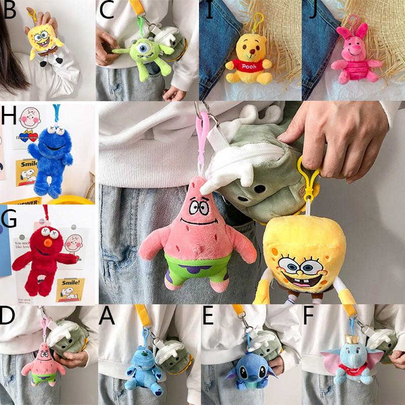 Móc khóa búp bê nhồi bông xinh xắn