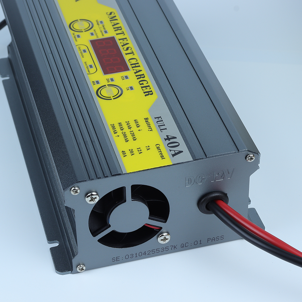 Bộ sạc ắc quy 12V 40A SUOER MH-1240A cho bình ắc quy axit chì dung lượng lớn