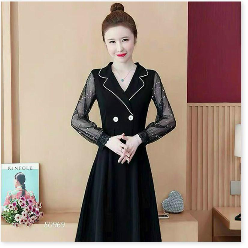 ĐẦM UMI PHỐI LƯỚI DÁNG SUÔNG SIÊU XINH MẪU MỚI NHẤT HIỆN NAY