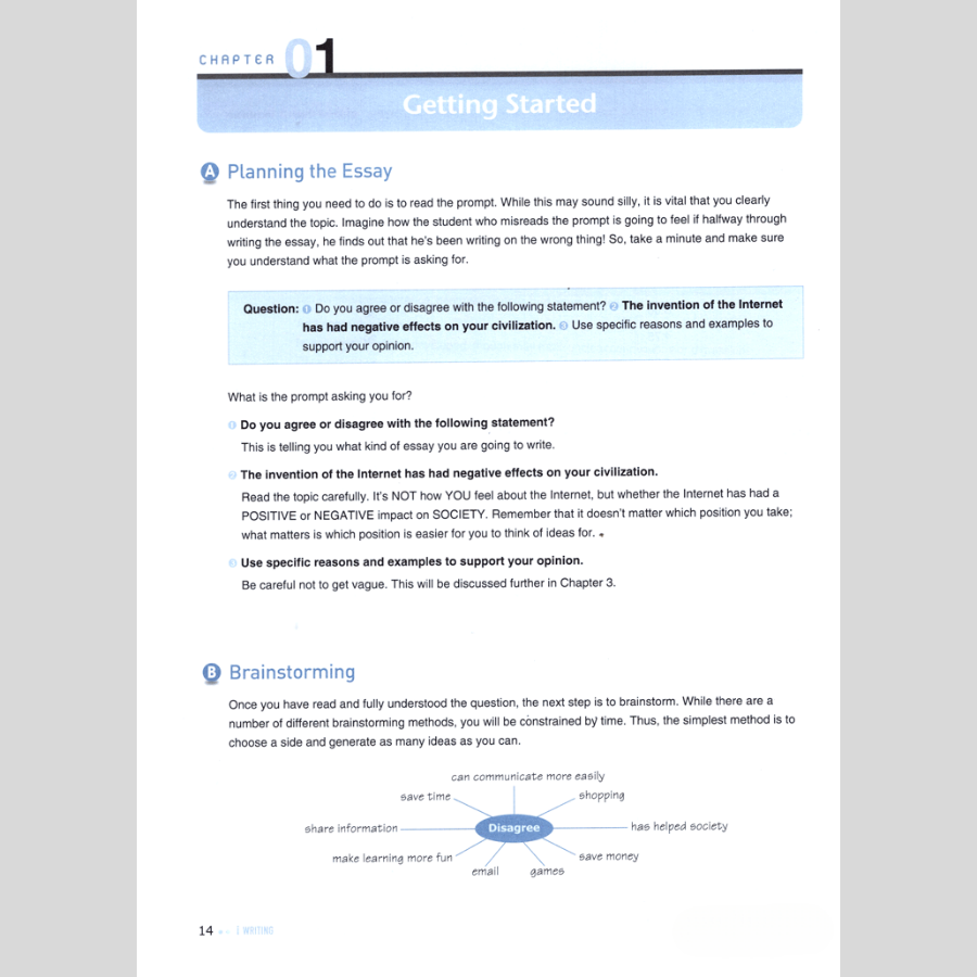 Toefl iBT I Writing New Edition