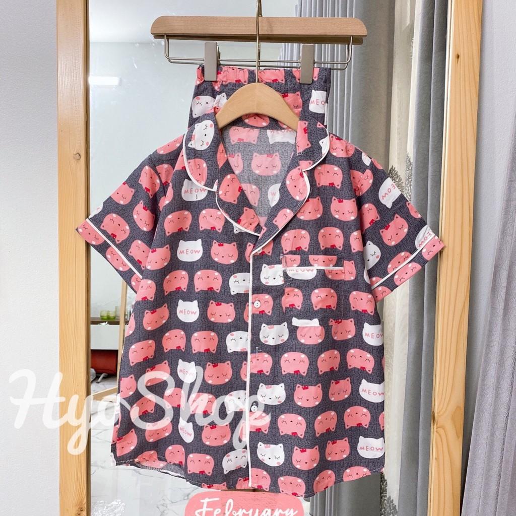 Bộ Pijama Lửng, chất kate thái loại 1 full viền, thiết kế độc qu