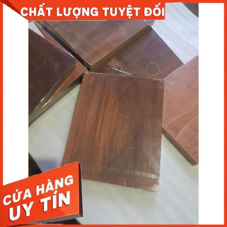 CHUẨN THỚT gỗ nghiến hình chữ nhật 23cm x 18cm x dày 2 phân