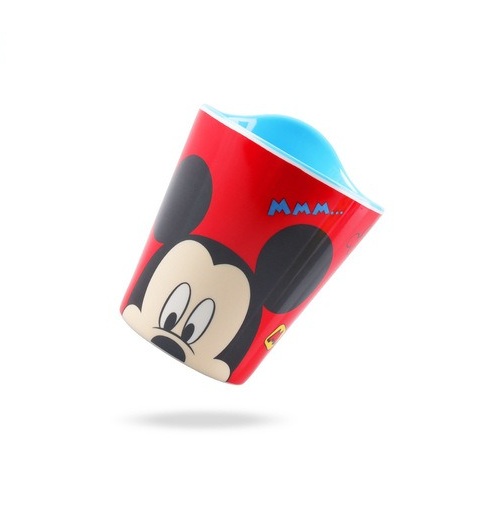 Ly nước hoạt hình Disney nhựa melamine mới 2022 hình chuột Mickey Mouse cho bé