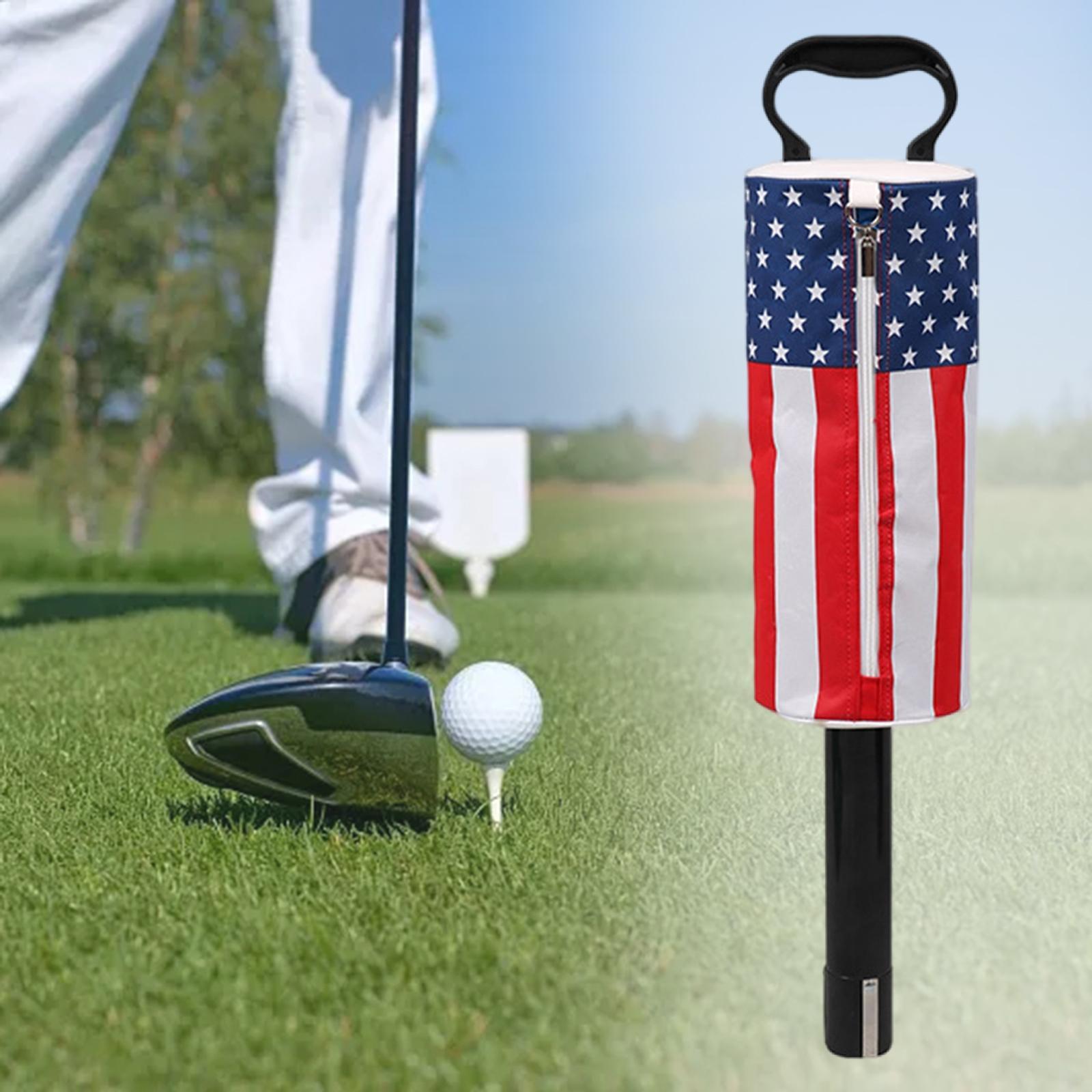 Golf Ball Picker Retriever Pocket Portable Pick Up Golf Ball Carry Storage