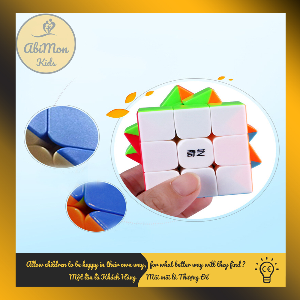 Bộ Rubik 3x3 Lập Phương (QY SpeedCube) || Montessori cao cấp || Đồ chơi Gỗ - Giáo dục - An toàn - Thông minh