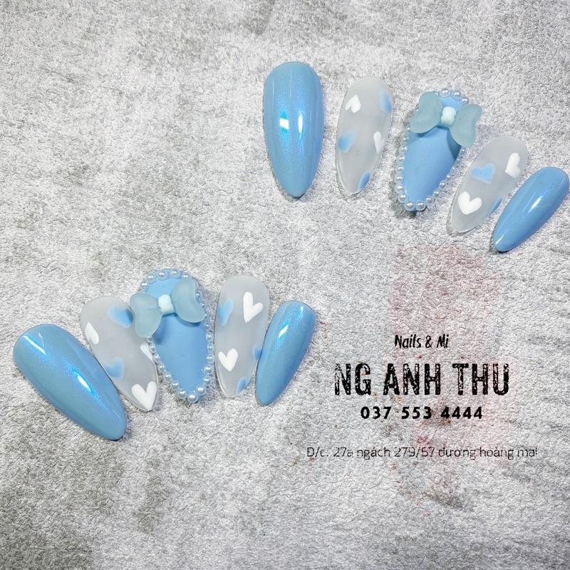 Móng nơ hàn xanh