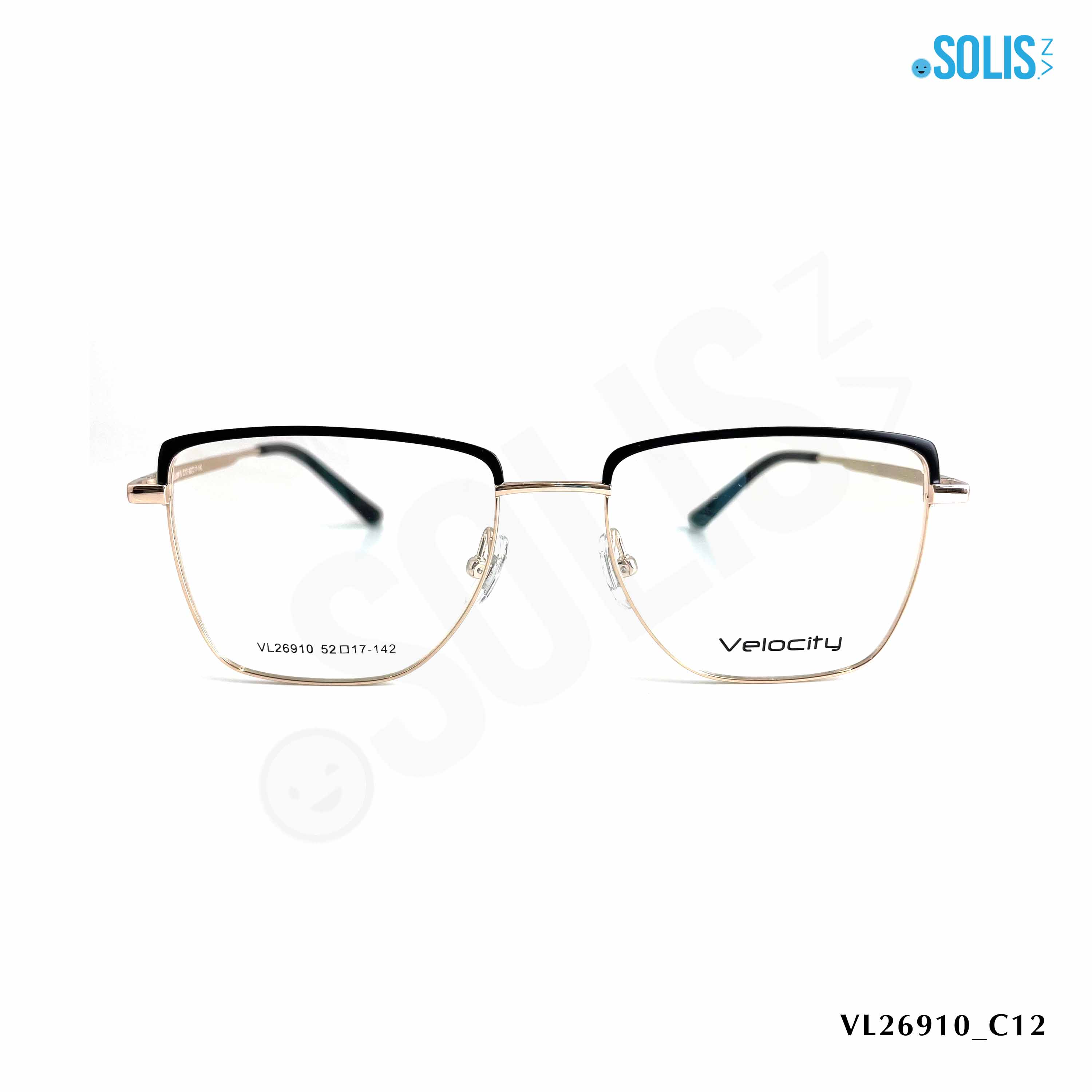 Gọng kính KL Velocity VL26910 - KÍNH KIM LOẠI HIỆU VELOCITY VL26910 KÍCH THƯỚC 52-17-142