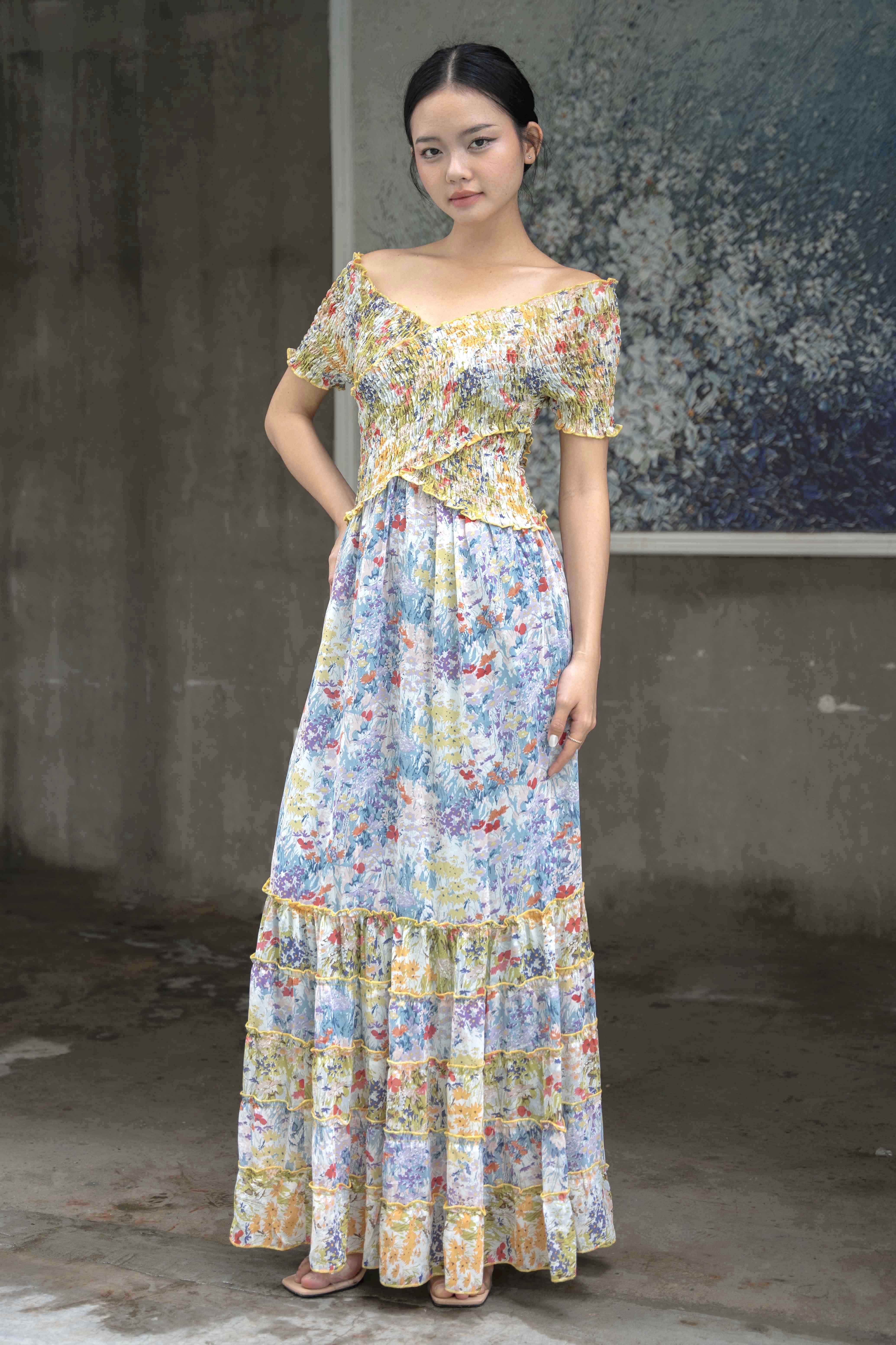 Maxi Cotton Cao Cấp Luna Llena