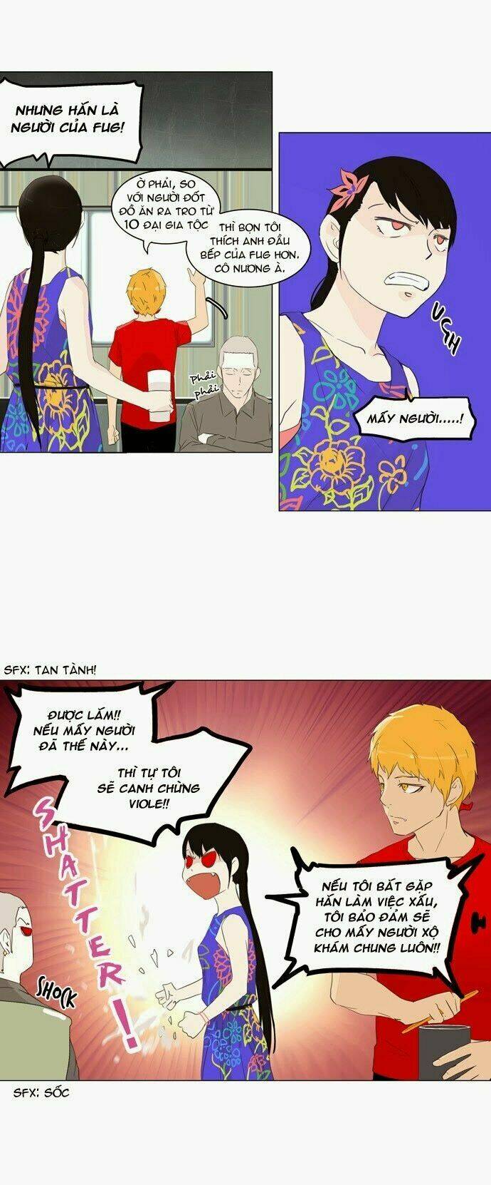 cuộc chiến trong tòa tháp chapter 106 18