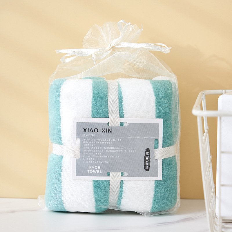 Combo 3 - Khăn mặt siêu thấm chất liệu 100 cotton siêu mềm mại thoải mái 87100