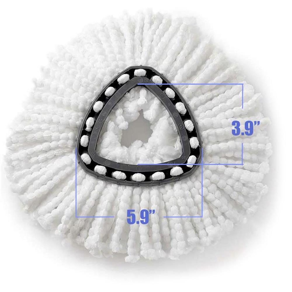 Đầu lau nhà thay thế cho đầu lau O-Cedar / Vileda đầu lau có sợi nhỏ có thể giặt được