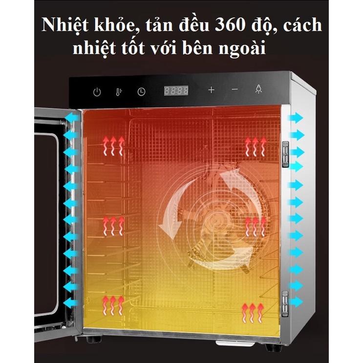 Máy sấy thực phẩm 10 khay TAKAIPRO có đèn UV diệt khuẩn model SS-10H- Thương hiệu Nhật Bản - Hàng nhập khẩu