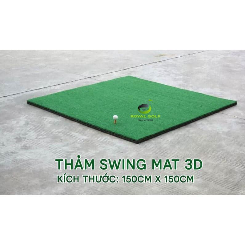 Thảm Tập Golf Swing 3D Cao Cấp 1,5*1,5m